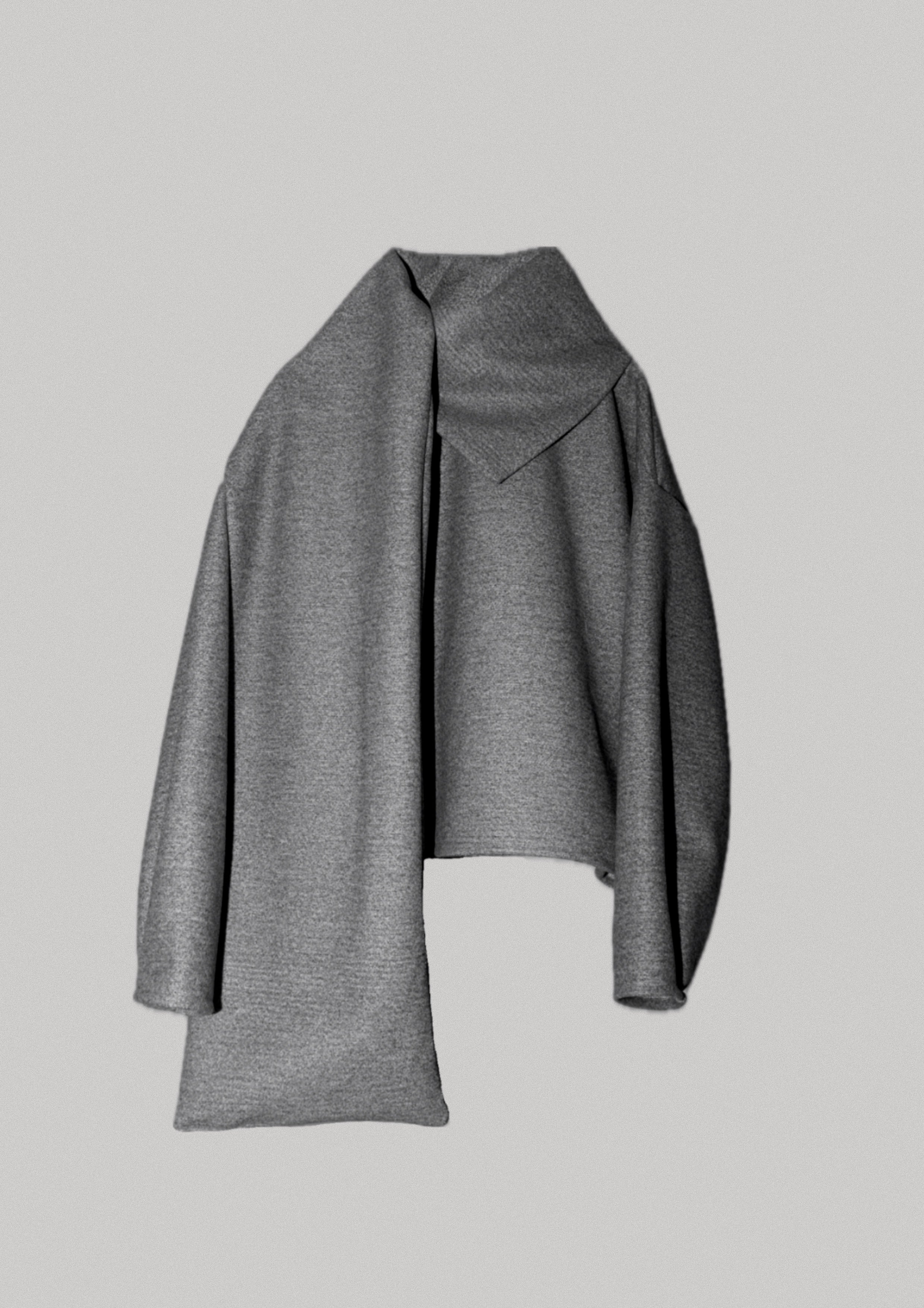 Hoodie scarf [signature]